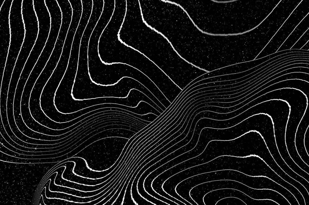 black white grunge waves