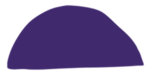rough half circle purple