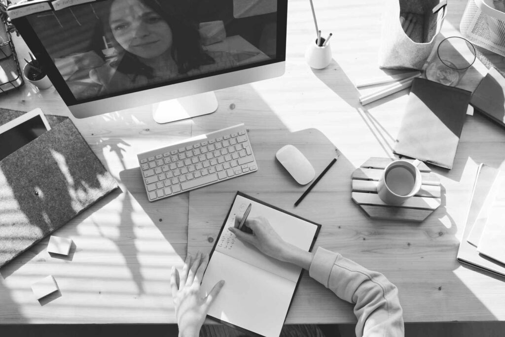 life coaching call over video