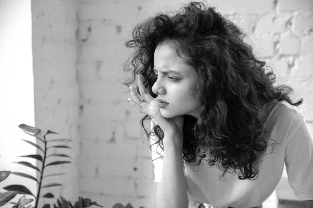 confused woman